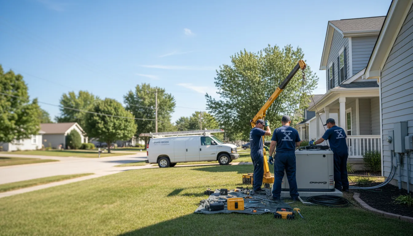 Generator Installation in Chambersburg, IL near me